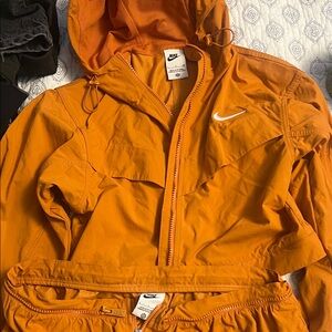 Nike Vibrant Orange Windbreaker